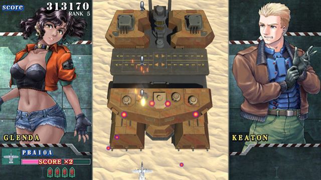 Hình ảnh gameplay SONIC WINGS REUNION-TENOKE
