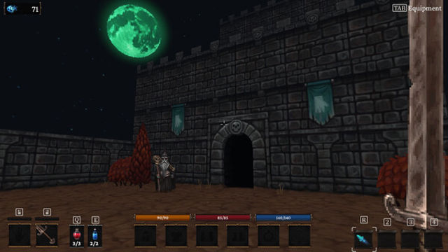 Hình ảnh gameplay Bonehold-GoldBerg