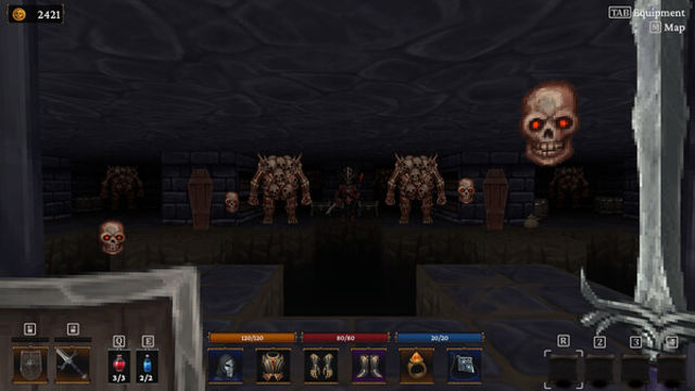 Hình ảnh gameplay Bonehold-GoldBerg