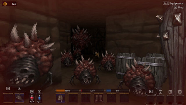 Hình ảnh gameplay Bonehold-GoldBerg