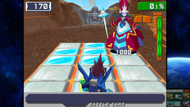 Hình ảnh gameplay Mega Man Star Force Legacy Collection-TENOKE