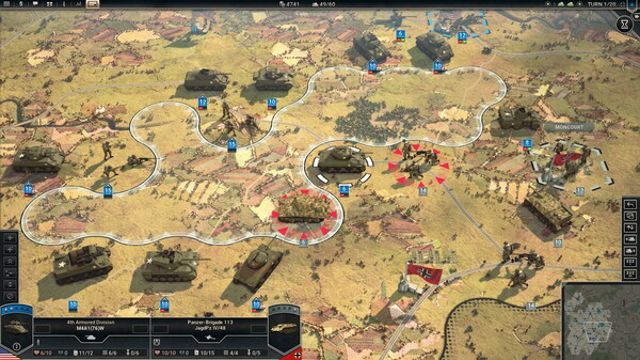 Hình ảnh gameplay Panzer Corps 2 Frontlines Westwall-RUNE