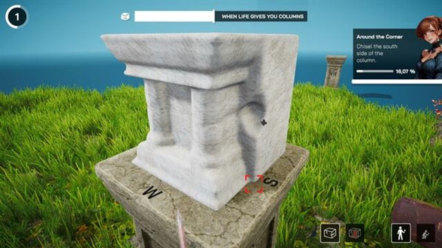 Hình ảnh gameplay Michelangelo Stonemason Simulator-TENOKE