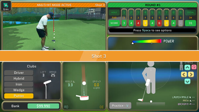Hình ảnh gameplay Normal Golf Game-GoldBerg