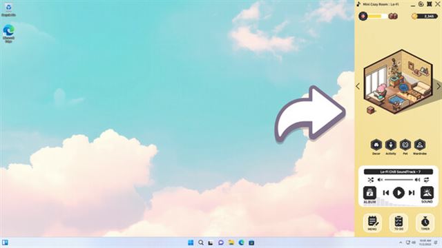 Hình ảnh gameplay Mini Cozy Room Lo-Fi-TENOKE