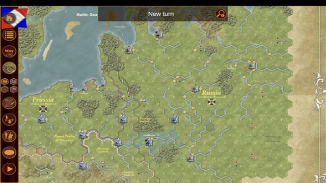 Hình ảnh gameplay Napoleons Eagles Game of the NW Kosciuszko-TENOKE