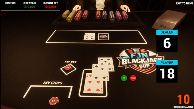 Hình ảnh gameplay FJN Blackjack Cup-TENOKE
