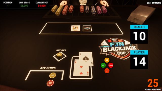 Hình ảnh gameplay FJN Blackjack Cup-TENOKE