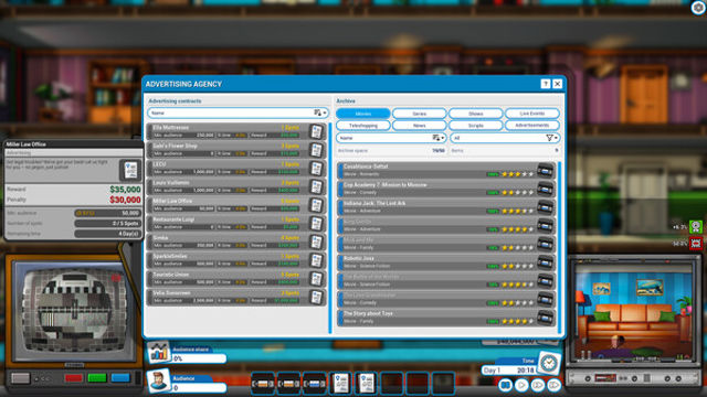 Hình ảnh gameplay Mad Television Tycoon Early Access