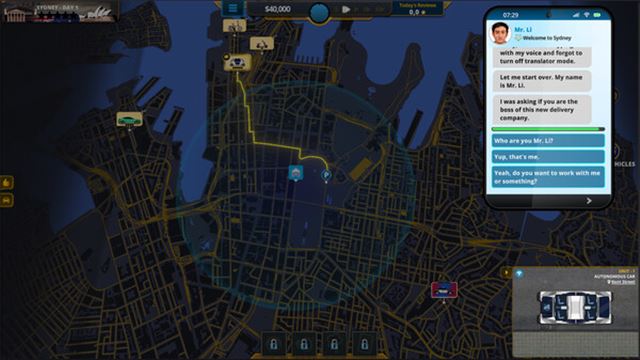 Hình ảnh gameplay Delivery INC Smart Fleet-TENOKE