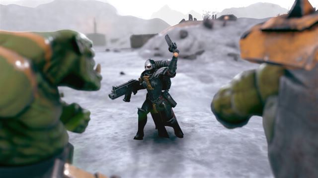 Hình ảnh gameplay Warhammer 40000 Battlesector Deeds of the Fallen-RUNE