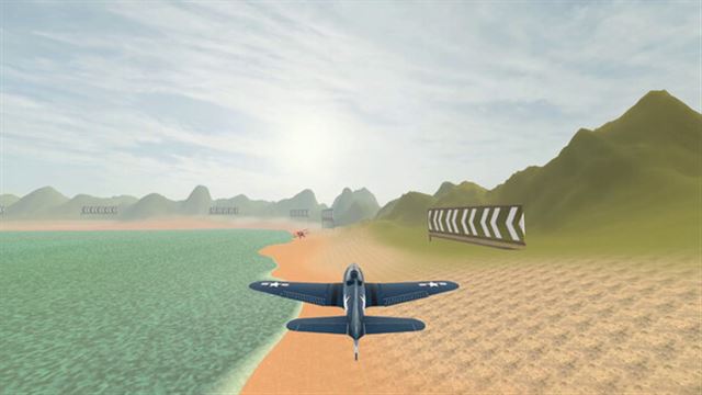 Hình ảnh gameplay Airplane Racing Championship-TENOKE