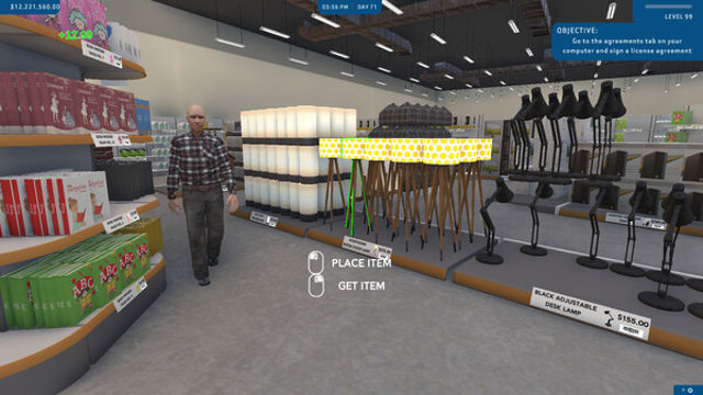 Hình ảnh gameplay Hypermarket Simulator Early Access