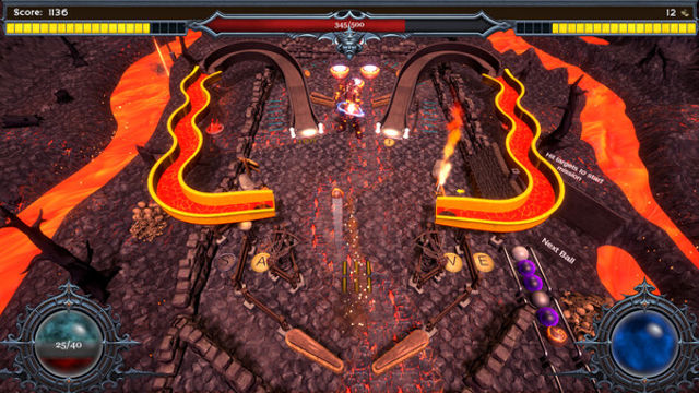 Hình ảnh gameplay Runix Pinball Roguelike-TENOKE