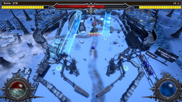 Hình ảnh gameplay Runix Pinball Roguelike-TENOKE