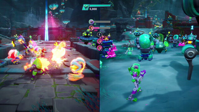 Hình ảnh gameplay Chip n Clawz vs The Brainioids Going Underground-RUNE