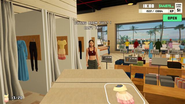 Hình ảnh gameplay siMarket Cloth Store Simulator-P2P