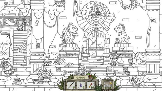 Hình ảnh gameplay FIND ALL 8 The road to the Maya-TENOKE