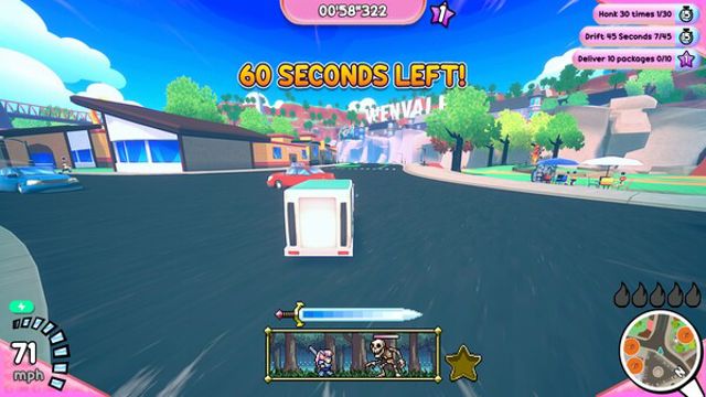 Hình ảnh gameplay Truck-kun is Supporting Me from Another World-GoldBerg