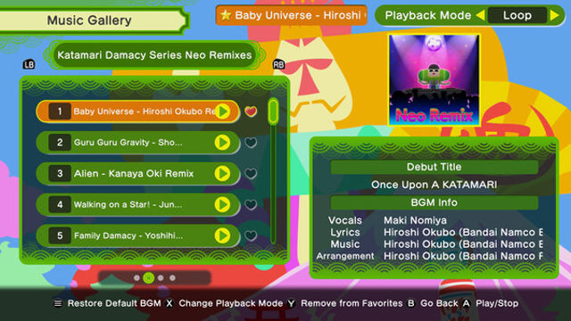 Hình ảnh gameplay Once Upon A KATAMARI Katamari Damacy Series Neo Remixes-TENOKE