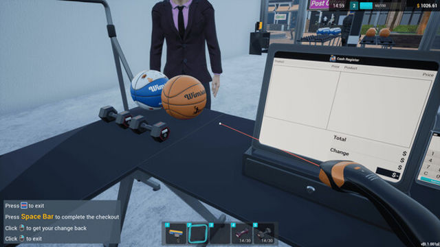 Hình ảnh gameplay Sporting Goods Shop-TENOKE