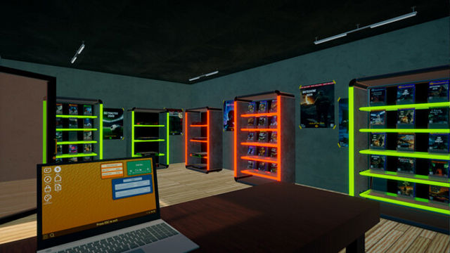 Hình ảnh gameplay Console Store Simulator-GoldBerg