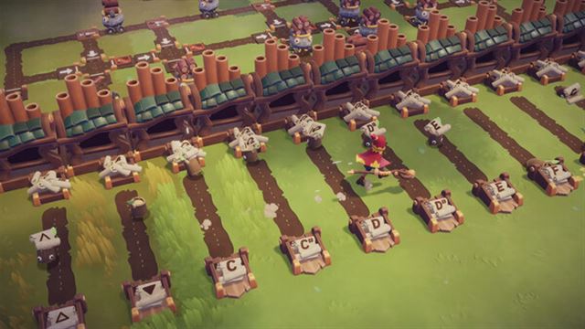 Hình ảnh gameplay Oddsparks An Automation Adventure Making Music-RUNE