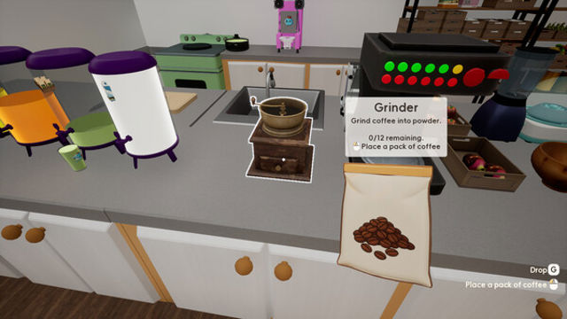 Hình ảnh gameplay Boba Cafe Simulator-TENOKE