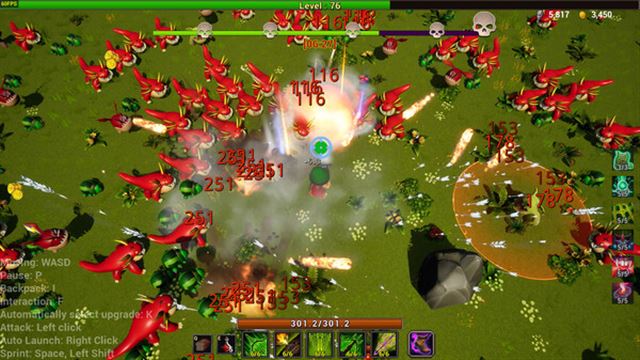 Hình ảnh gameplay Abyss Eschaton Survivors-TENOKE