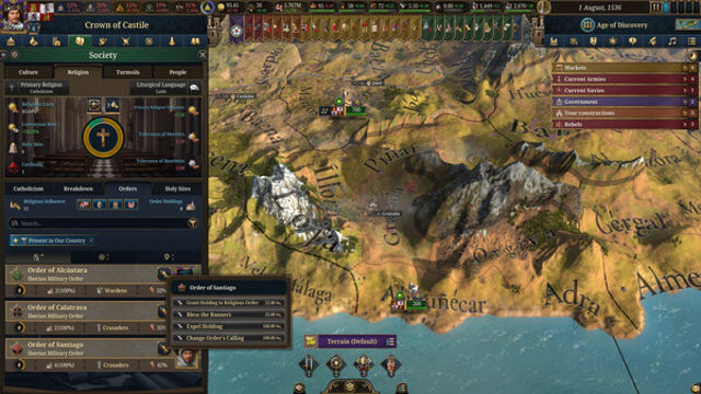 Hình ảnh gameplay Europa Universalis V Across the Pillars-RUNE