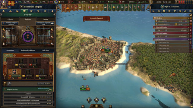Hình ảnh gameplay Europa Universalis V Fate of the Phoenix-RUNE