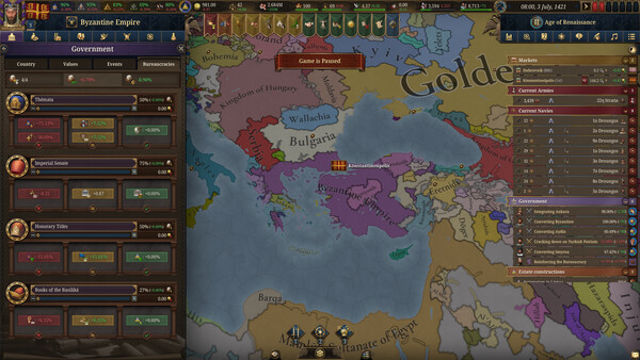 Hình ảnh gameplay Europa Universalis V Fate of the Phoenix-RUNE