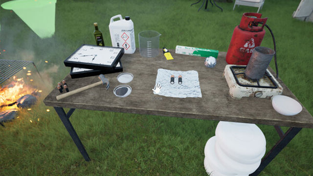 Hình ảnh gameplay How to Make an Atomic Bomb in Your Garden-GoldBerg