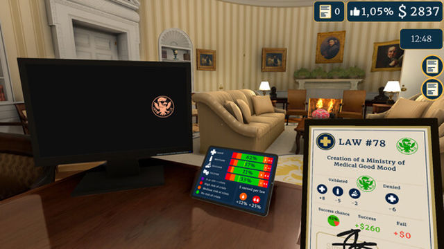 Hình ảnh gameplay President Simulator Early Access