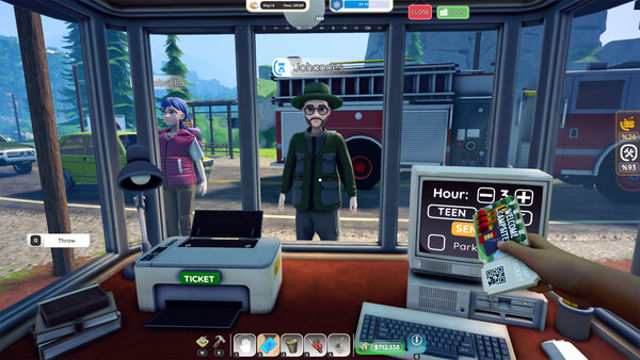 Hình ảnh gameplay Campsite Hustle Management Simulator Early Access
