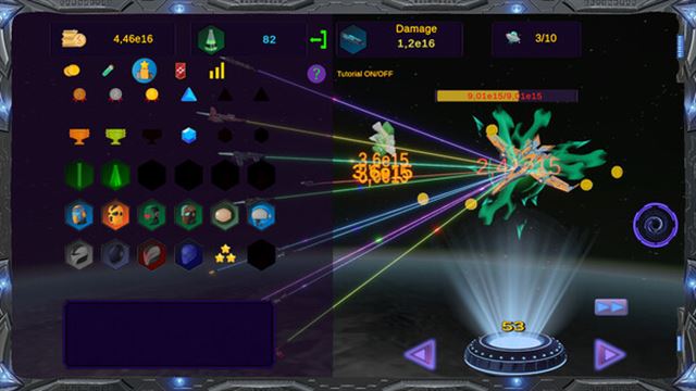 Hình ảnh gameplay Star Clicker Odyssey-TENOKE