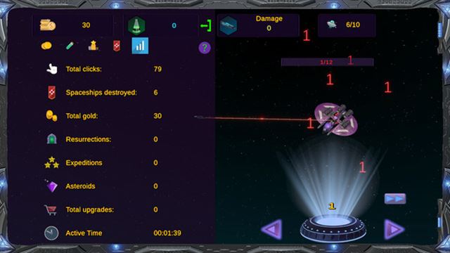 Hình ảnh gameplay Star Clicker Odyssey-TENOKE