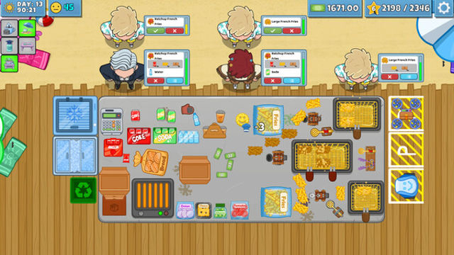Hình ảnh gameplay Food Cart Inc-GoldBerg