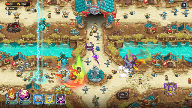 Hình ảnh gameplay Kingdom Rush 5 Alliance TD Wukongs Journey Campaign-TENOKE