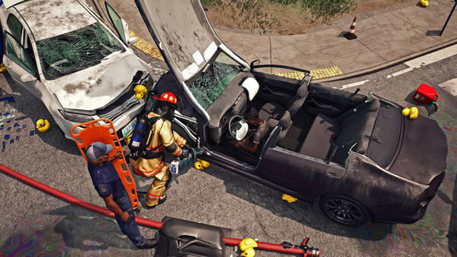 Hình ảnh gameplay Firefighting Simulator Ignite Vehicle Accident-RUNE