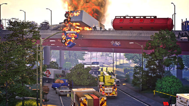 Hình ảnh gameplay Firefighting Simulator Ignite Vehicle Accident-RUNE