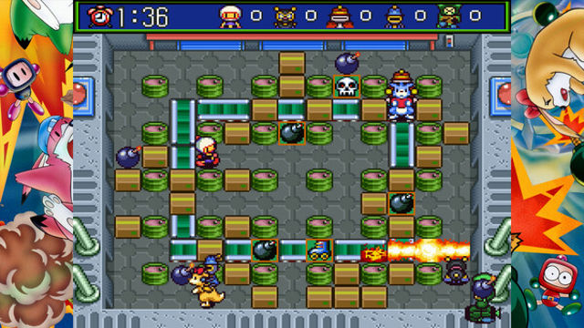 Hình ảnh gameplay SUPER BOMBERMAN COLLECTION-TENOKE