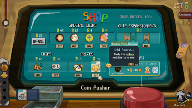 Hình ảnh gameplay RACCOIN Coin Pusher Roguelike-GoldBerg