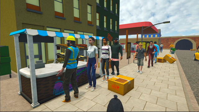 Hình ảnh gameplay Choco Kiosk Simulator-TENOKE