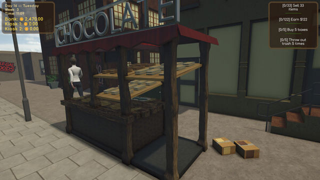 Hình ảnh gameplay Choco Kiosk Simulator-TENOKE