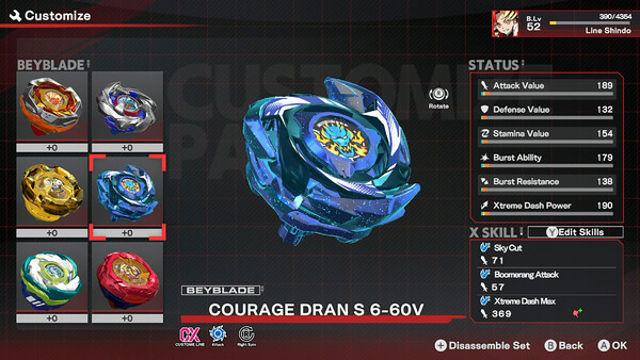 Hình ảnh gameplay BEYBLADE X EVOBATTLE v1.0.7-P2P