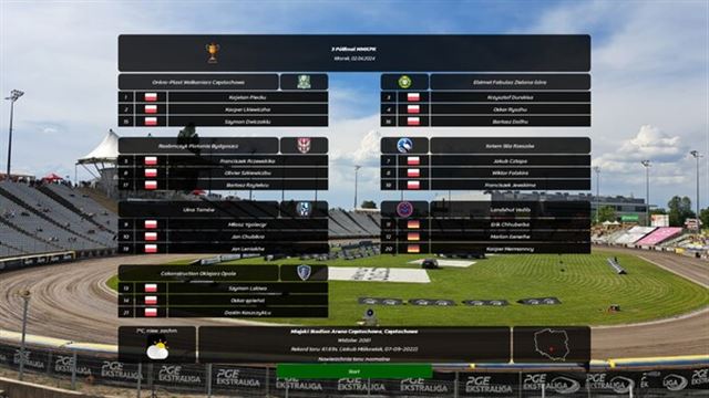 Hình ảnh gameplay Speedway Club Manager 25-TENOKE