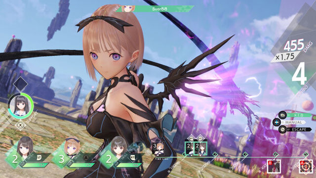 Hình ảnh gameplay BLUE REFLECTION Quartet-RUNE