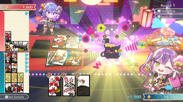 Hình ảnh gameplay hololive Holos Hanafuda HS And Tokoyami Towa-TENOKE