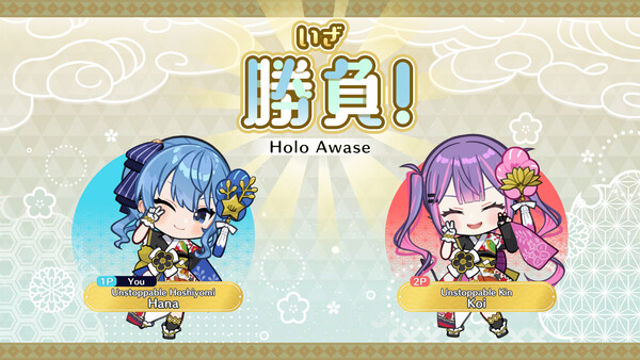 Hình ảnh gameplay hololive Holos Hanafuda HS And Tokoyami Towa-TENOKE